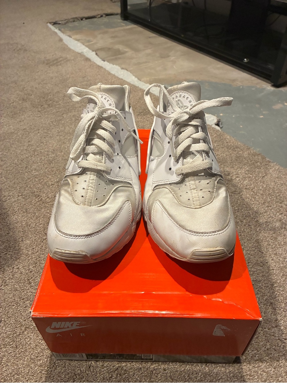 Nike White Air Huraches